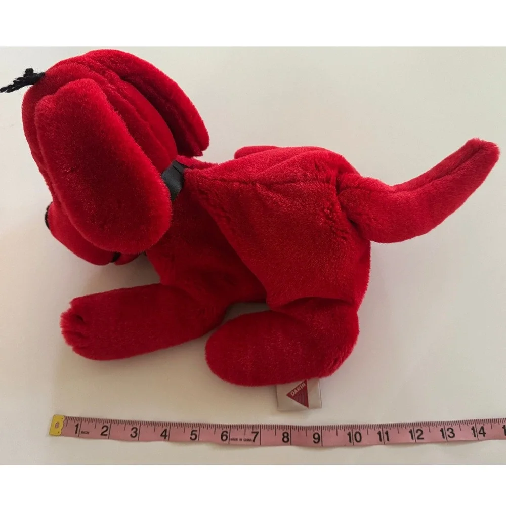Vintage 1991 Clifford the Big Red Dog Dakin Plush Hand Puppet Red 14 Inch Toy